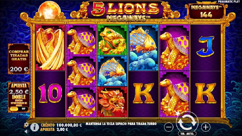 5 Lions Megaways