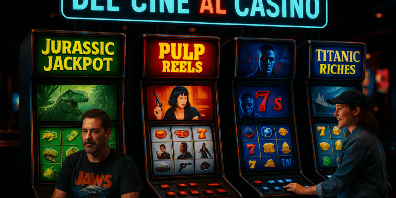 Del Cine al Casino | Máquinas Tragamonedas Oficiales Basadas en Películas Famosas