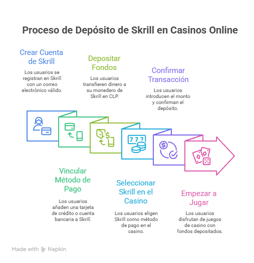 ¿Cómo hacer un depósito con Skrill desde Chile?